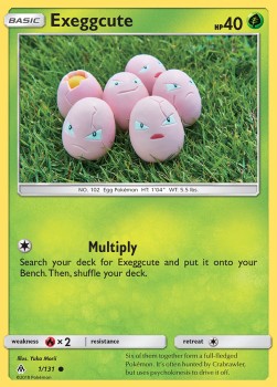 Exeggcute - Forbidden Light #001/131
