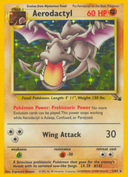 Aerodactyl Fossil #1/62