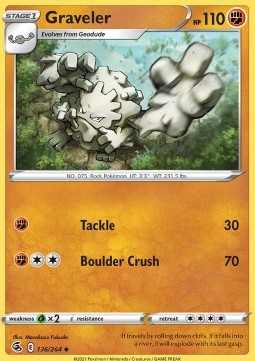 Graveler Fusion Strike #