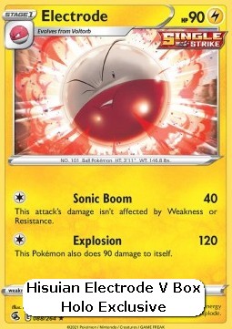 Electrode Fusion Strike #088/264