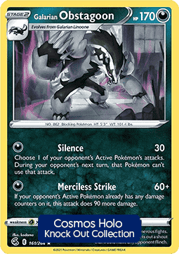 Galarian Obstagoon Fusion Strike #107/264