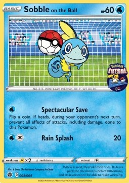 Sobble on the Ball Futsal Promos #