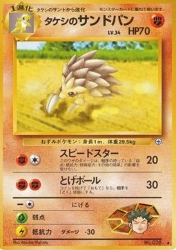 Brock's Sandslash Leaders' Stadium #4