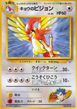 Koga's Pidgeotto Challenge from the Darkness #17