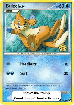 Buizel Lv.14 Great Encounters #61/106