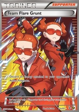 Team Flare Grunt Generations #73/83