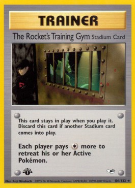 The Rocket's Training Gym Gym Heroes #104/132