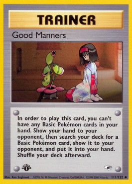 Good Manners Gym Heroes #1111/132