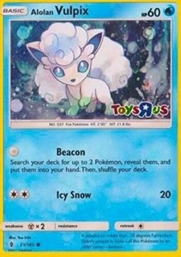 Alolan Vulpix Guardians Rising #21a/145