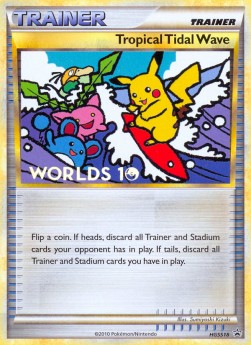 Tropical Tidal Wave HGSS Black Star Promos #18/25