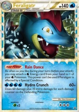 Feraligatr - HGSS Black Star Promos #07/25