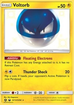 Voltorb Hidden Fates #13/68