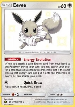 Eevee Hidden Fates #41/68
