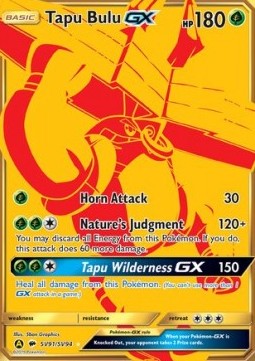 Tapu Bulu GX Hidden Fates #91/68