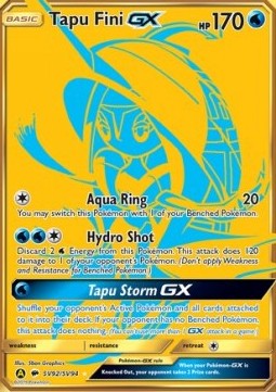 Tapu Fini GX Hidden Fates #92/68