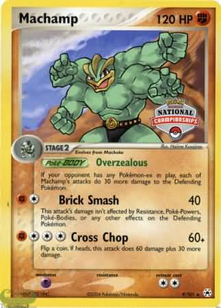 Machamp EX Hidden Legends #9