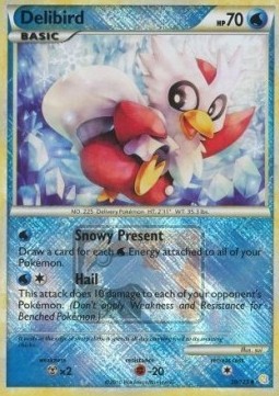 Delibird HeartGold &amp; SoulSilver #39