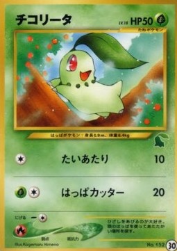 Chikorita Intro Pack Neo Chikorita #30