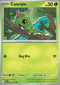 Caterpie - Journey Together #001/159