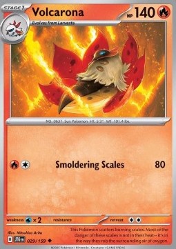 Volcarona - Journey Together #029/159