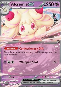 Alcremie ex - Journey Together #075/159