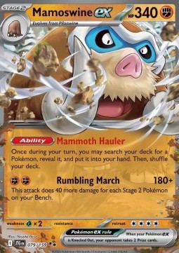 Mamoswine ex - Journey Together #079/159