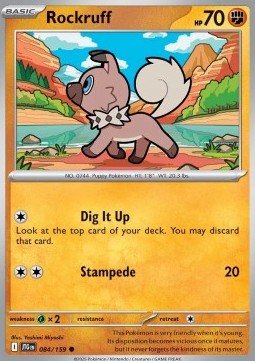 Rockruff - Journey Together #084/159