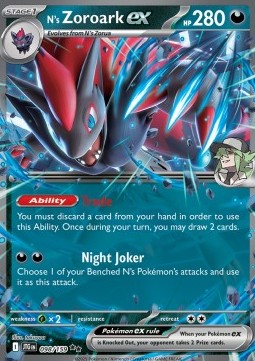 N's Zoroark ex Journey Together #098/159