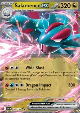 Salamence ex - Journey Together #114/159