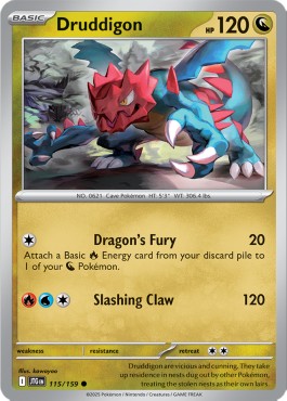 Druddigon - Journey Together #115/159