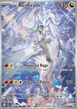 N's Reshiram Journey Together #167/159