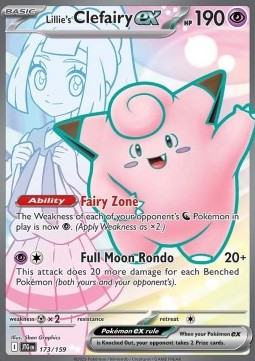 Lillie's Clefairy ex Journey Together #173/159