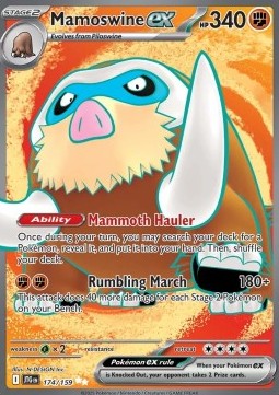 Mamoswine ex - Journey Together #174/159