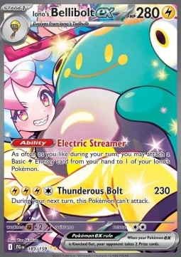 Iono's Bellibolt ex Journey Together #183/159