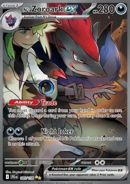 N's Zoroark ex Journey Together #185/159