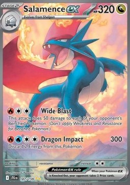 Salamence ex - Journey Together #187/159