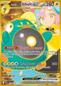 Iono's Bellibolt ex Journey Together #188/159
