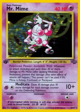 Mr. Mime Jungle #6/64