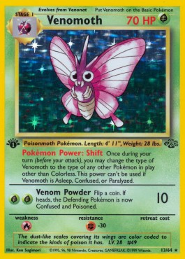 Venomoth - Jungle #13/64