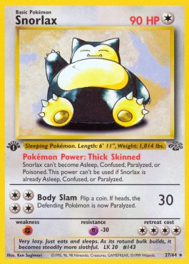 Snorlax - Jungle #27/64