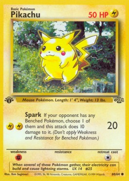 Pikachu - Jungle #60/64