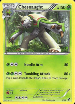 Chesnaught XY Kalos Starter Set #5