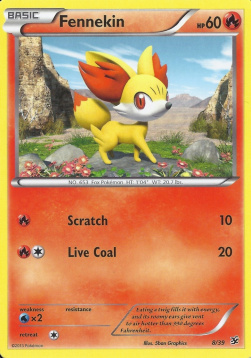 Fennekin XY Kalos Starter Set #8