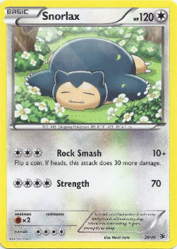 Snorlax XY Kalos Starter Set #26