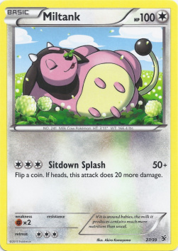 Miltank XY Kalos Starter Set #27