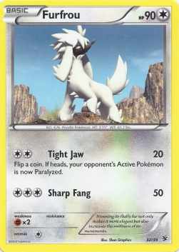 Furfrou XY Kalos Starter Set #32