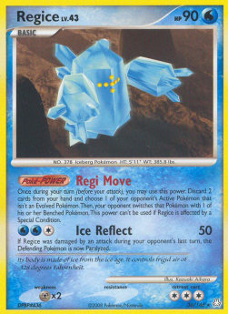 Regice Lv.43 Legends Awakened #36/146