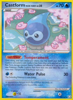 Castform Rain Form Lv.35 Legends Awakened #49/146