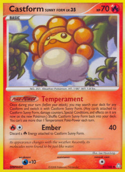 Castform Sunny Form Lv.35 Legends Awakened #51/146