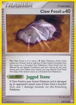Claw Fossil Legends Awakened #138/146